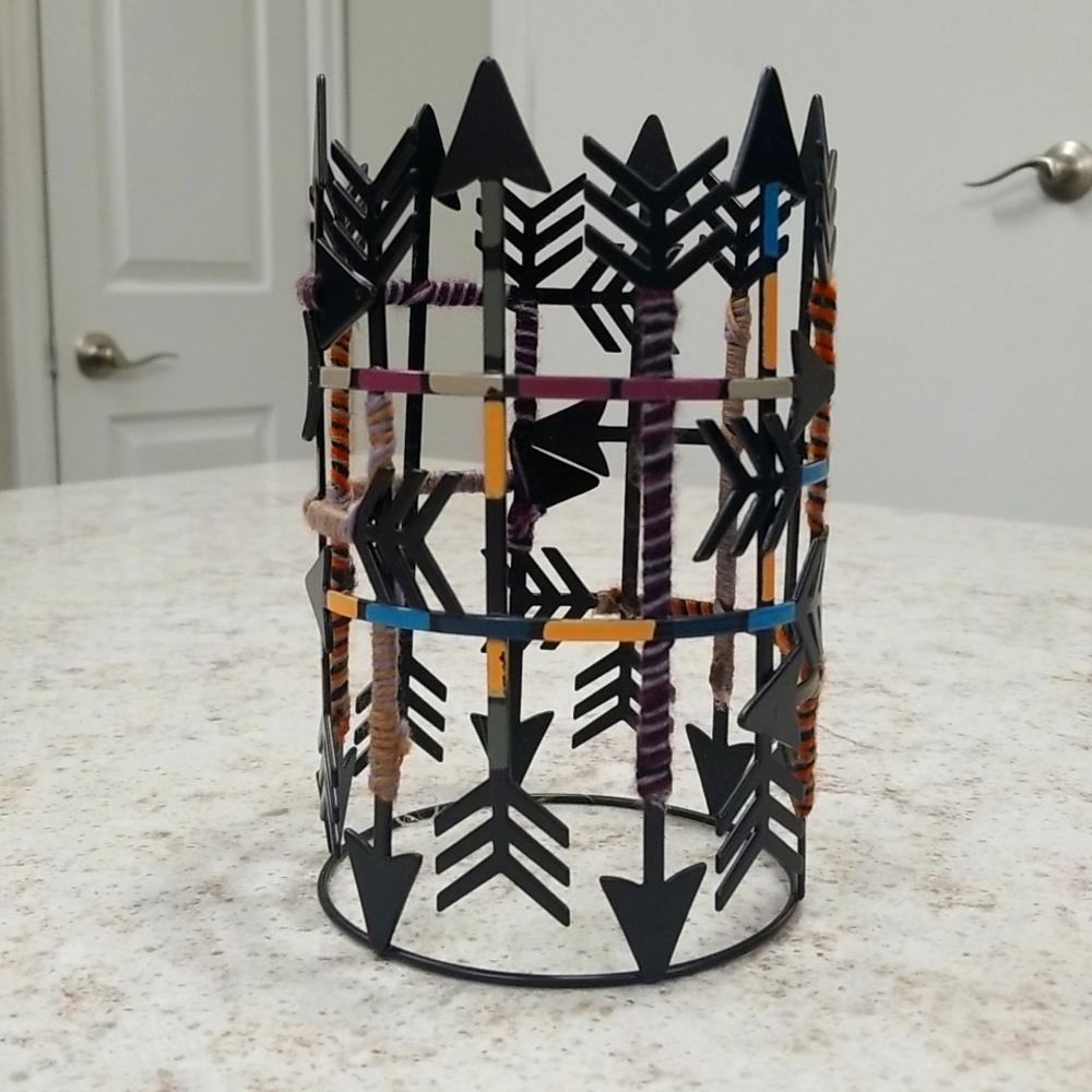 Pink Zebra Accent Shade